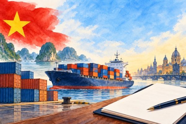 Vietnam firma un acuerdo de libre comercio con cuatro países europeos